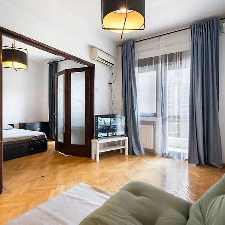 Apartament Sleek Comfort - A Blend Of Style And Convenience Bukareszt